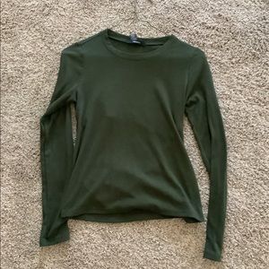 Cut out back Green top